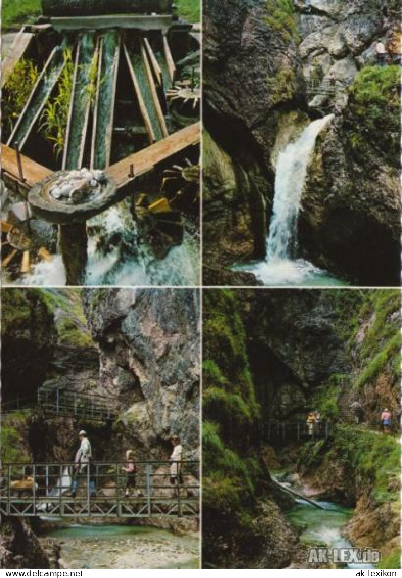 Ansichtskarte Berchtesgaden Almbachklamm 4 Bild 1998 - Berchtesgaden