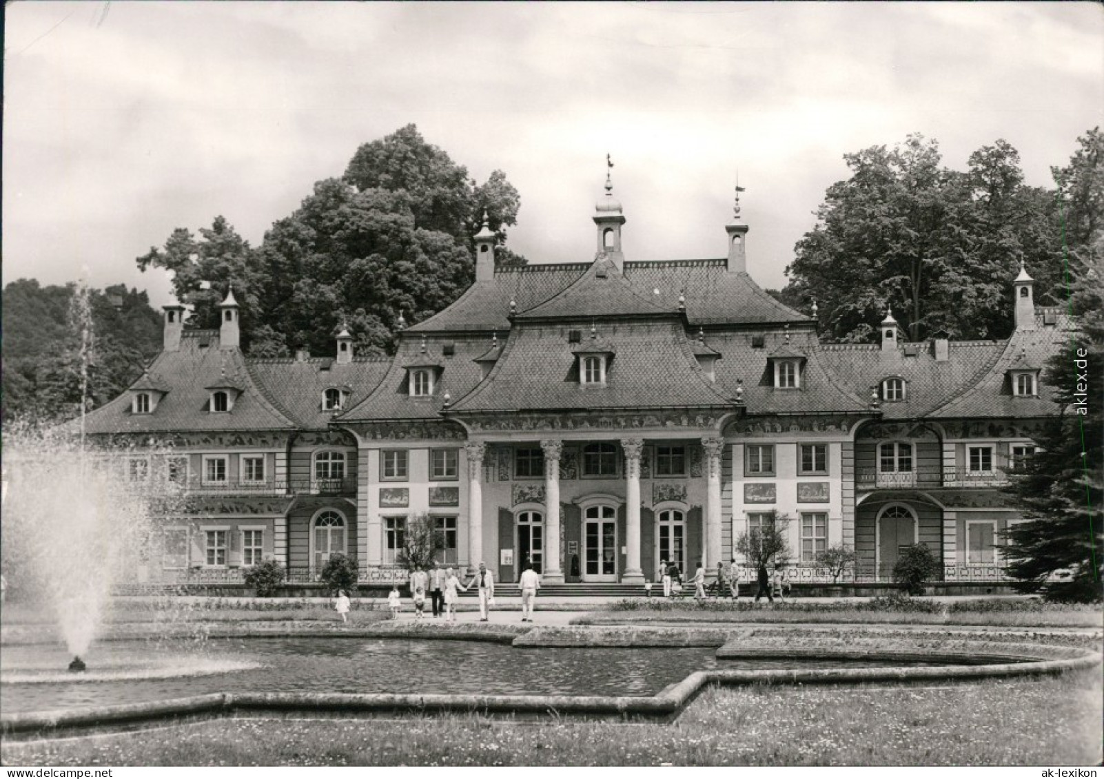 Pillnitz Schloss Pillnitz: Bergpalais Foto Ansichtskarte 1978 - Pillnitz