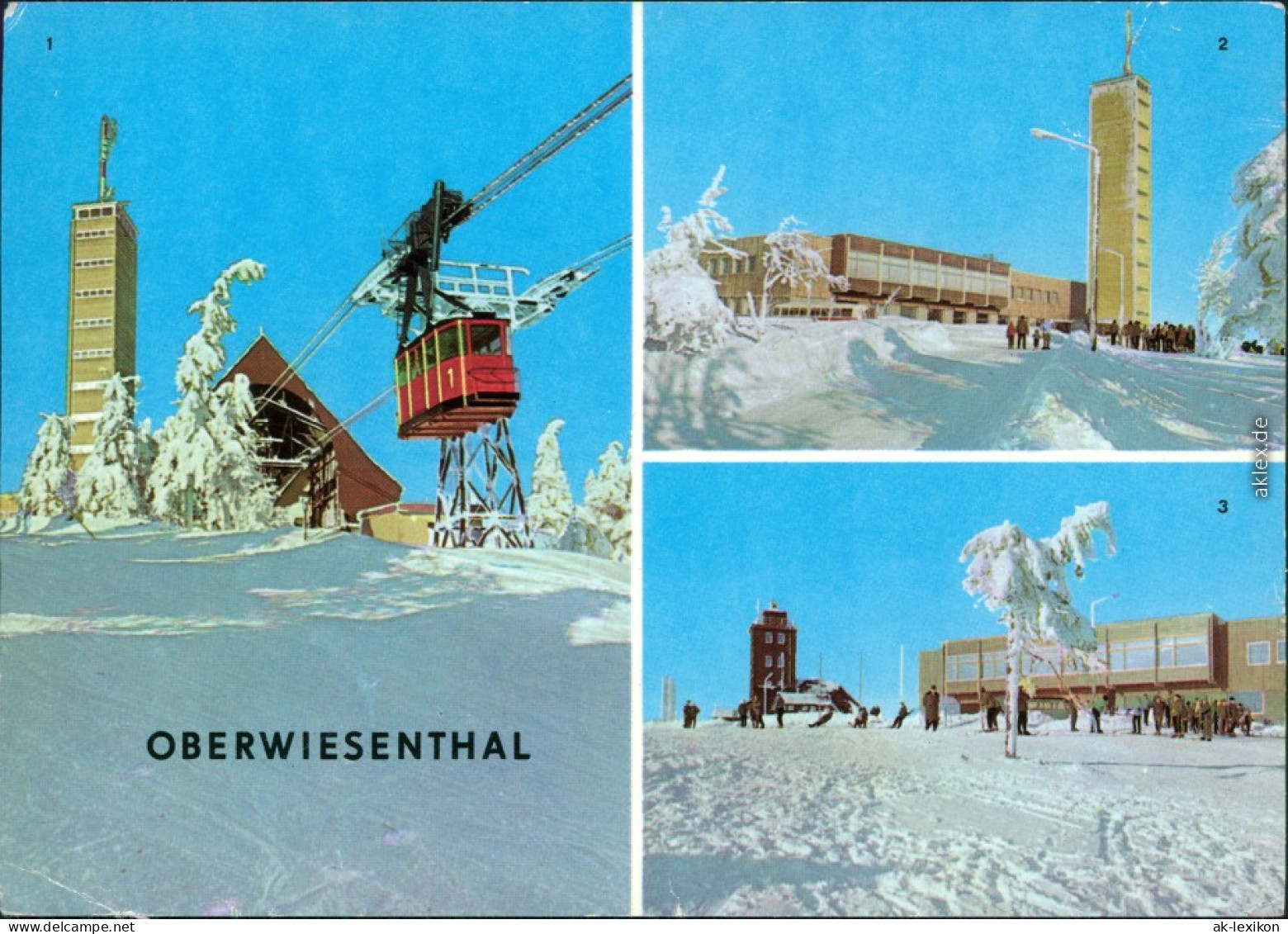 Oberwiesenthal Auf Dem Fichtelberg Ansichtskarte 1979 - Oberwiesenthal