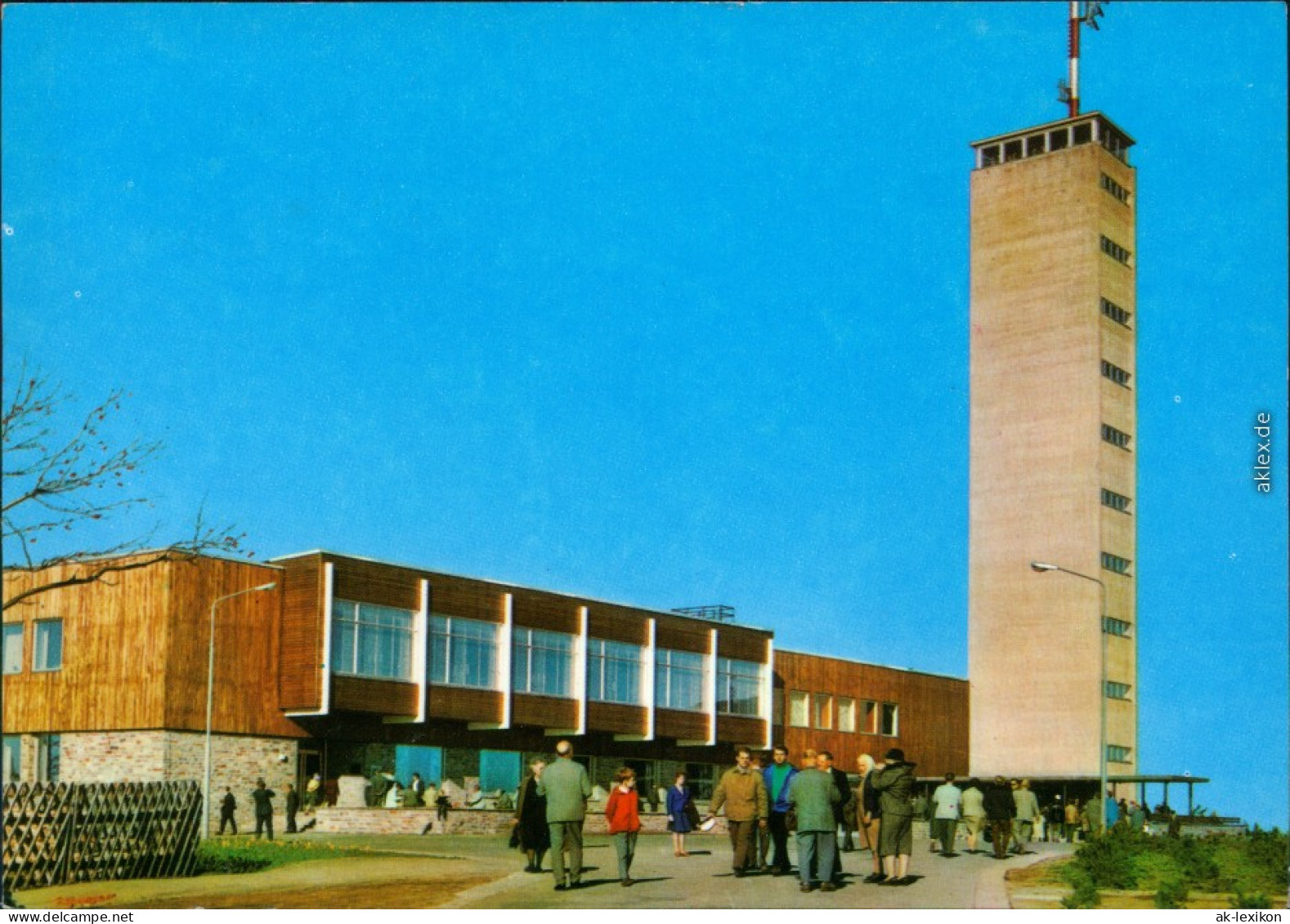 Oberwiesenthal HOG Fichtelberghaus Und Aussichtsturm 1975 - Oberwiesenthal