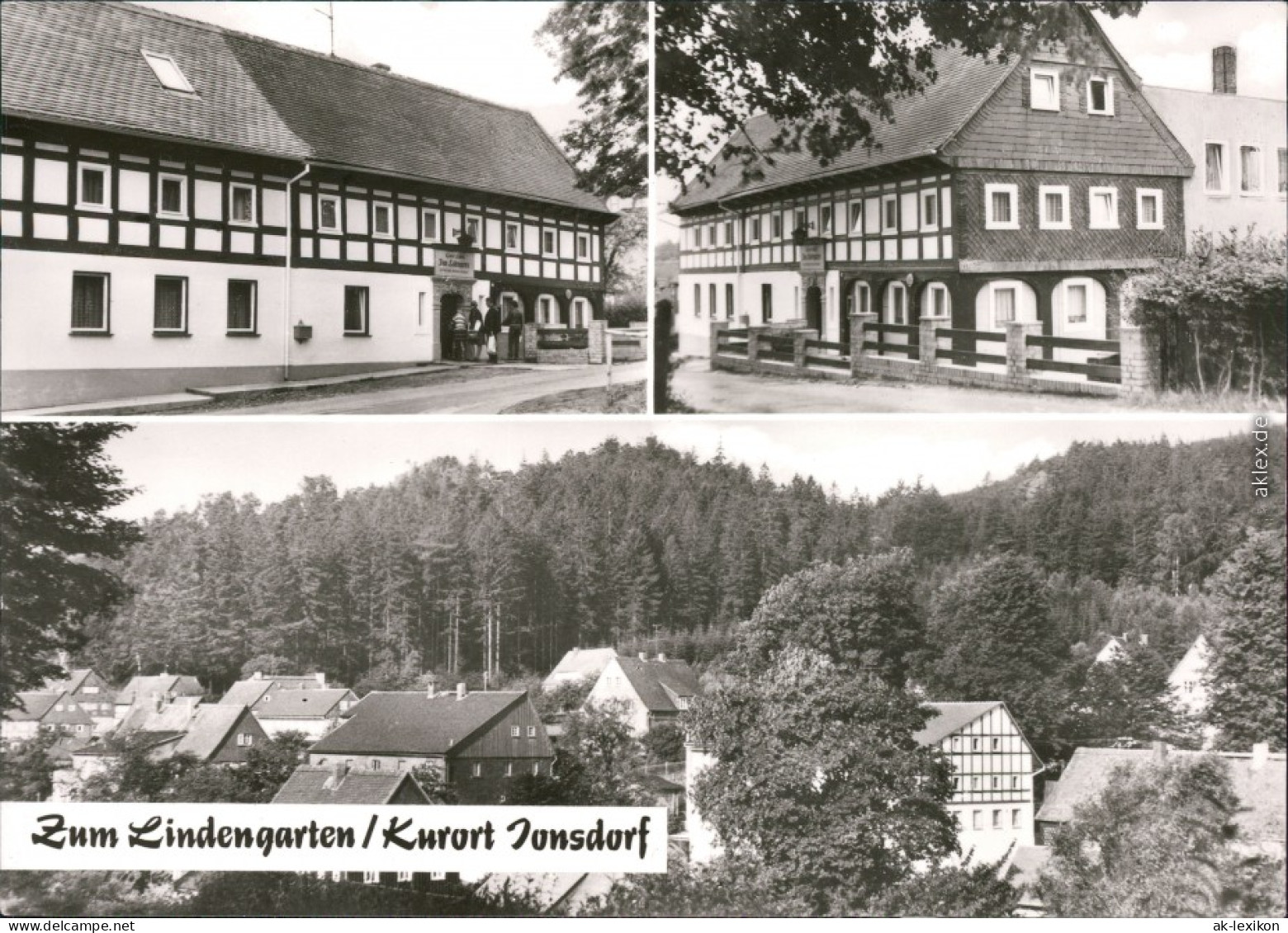 Jonsdorf Gaststätte Und Ferienobjekt "Zum Lindengarten" 1982 - Jonsdorf
