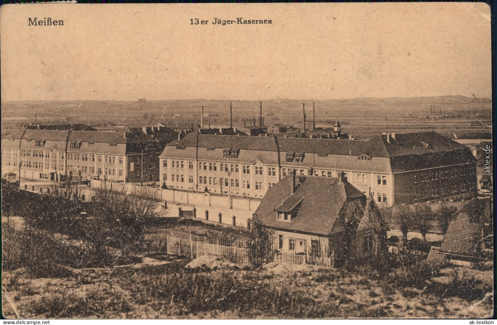 Meißen 13er Jäger-Kasernen 1922 - Meissen