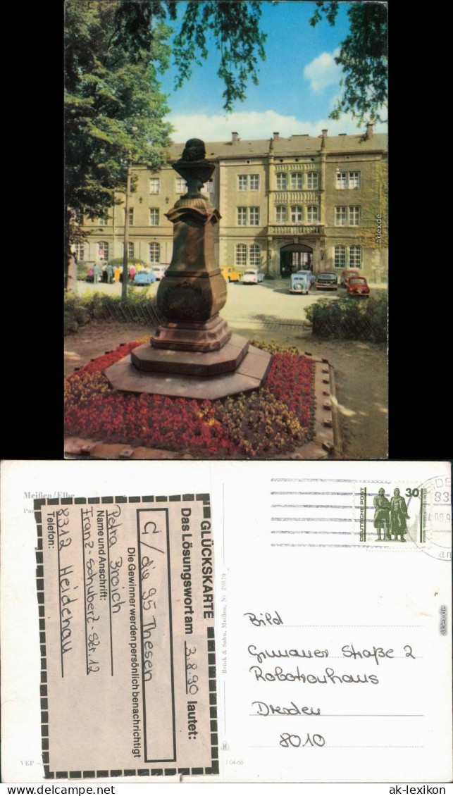 Meißen Porzellan-Manufaktur Ansichtskarte  XXX 
1966 - Meissen