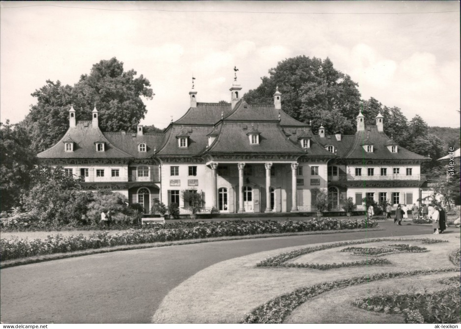 Pillnitz Schloss Pillnitz: Bergpalais Foto Ansichtskarte 1971 - Pillnitz