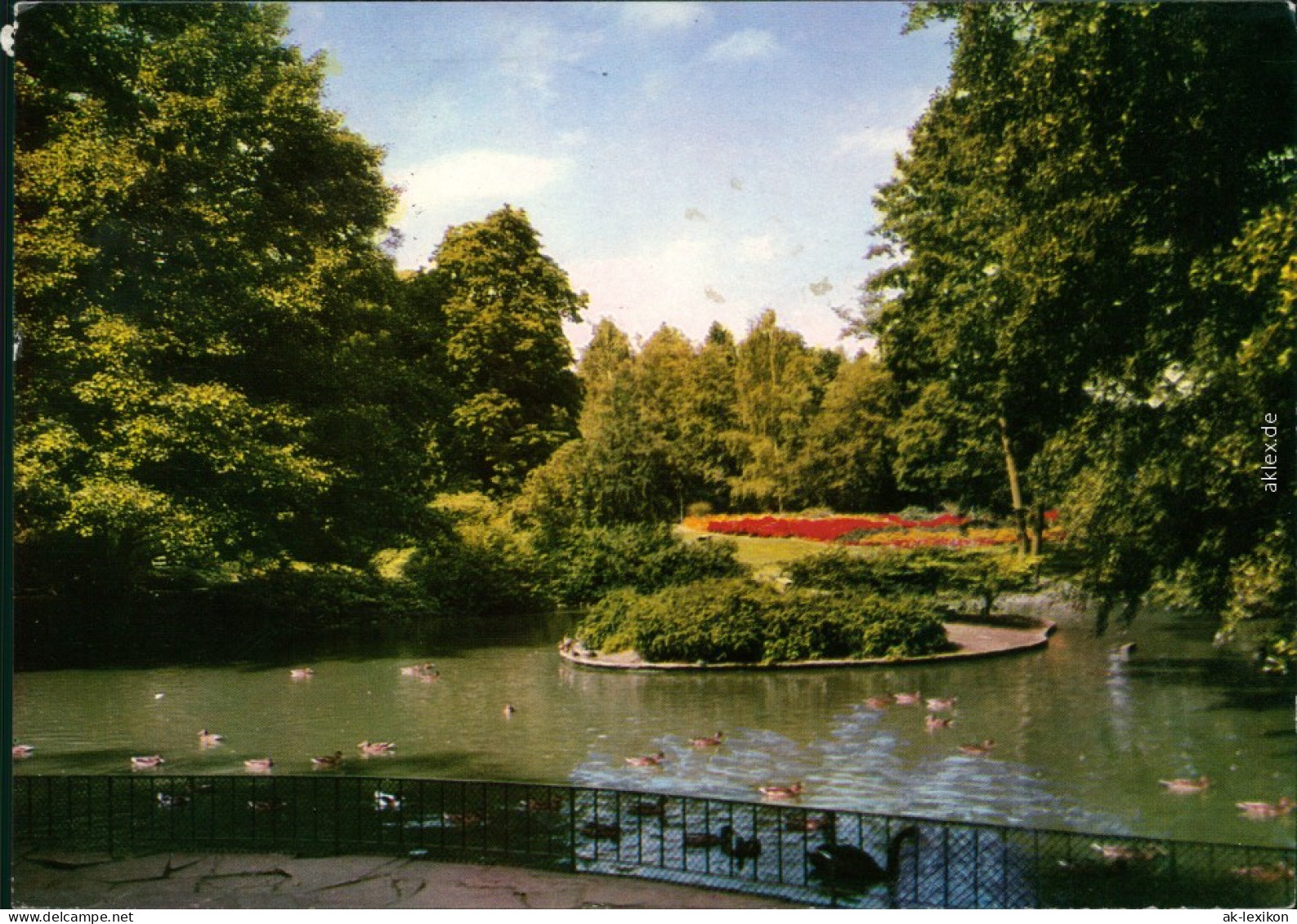 Ansichtskarte Bad Nauheim Kurpark 1980 - Bad Nauheim