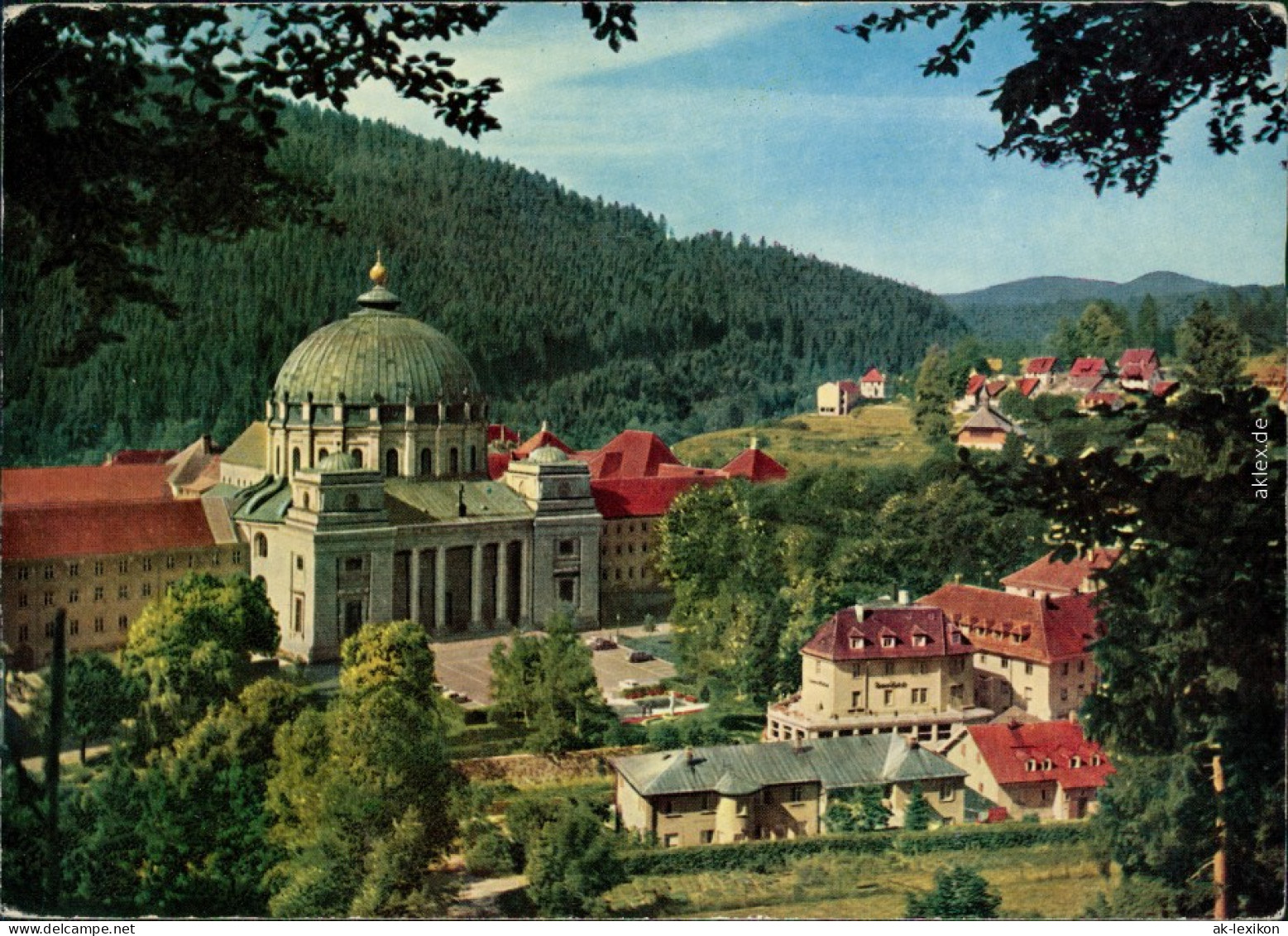 Ansichtskarte St. Blasien Panorama-Ansicht 1969 - St. Blasien