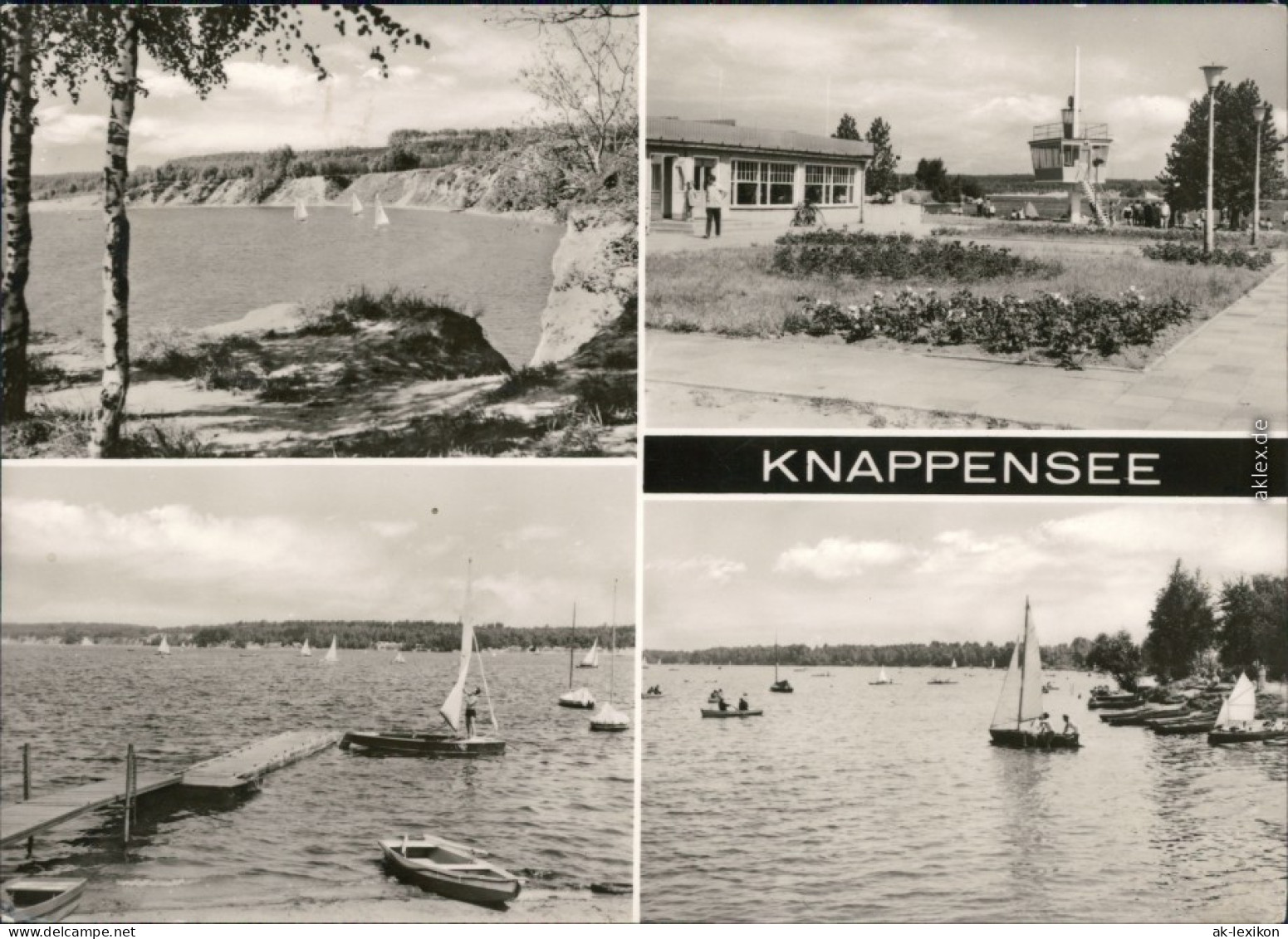 Ansichtskarte Groß Särchen-Lohsa Łaz Knappensee 1971 - Lohsa