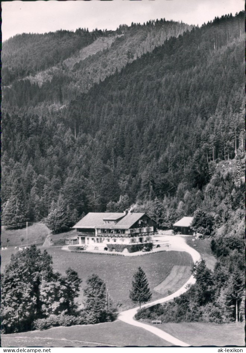 Ansichtskarte Bad Wiessee Berggasthof Sonnenbichl 1959 - Bad Wiessee