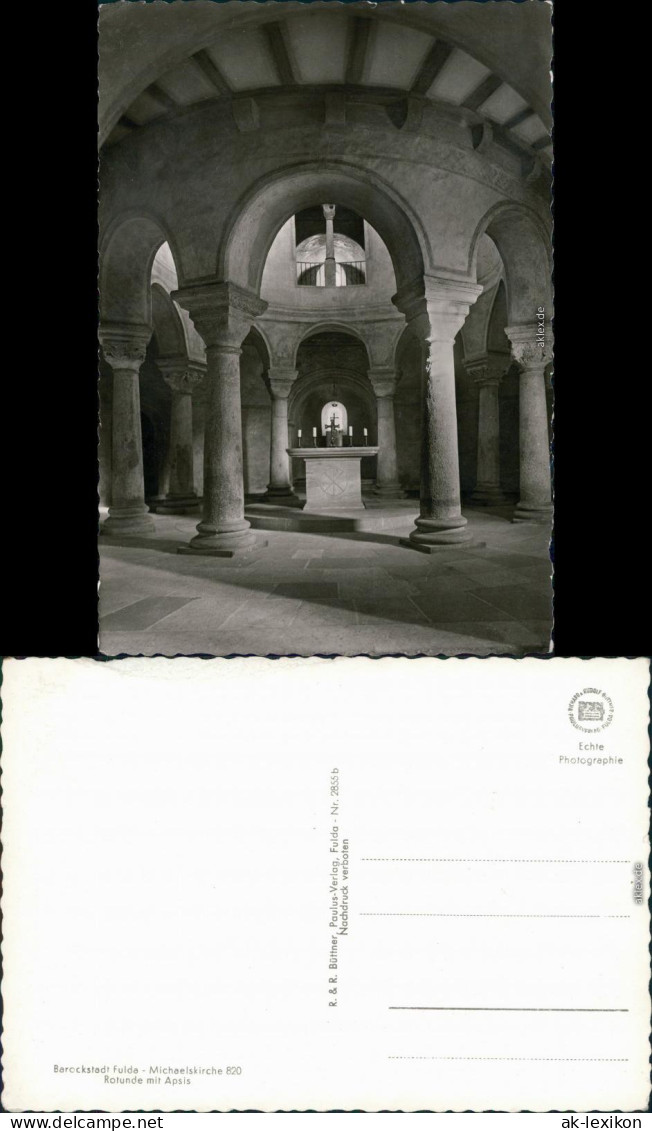 Ansichtskarte Fulda Michaeliskirche: Rotunde Mit Apsis 1965 - Fulda