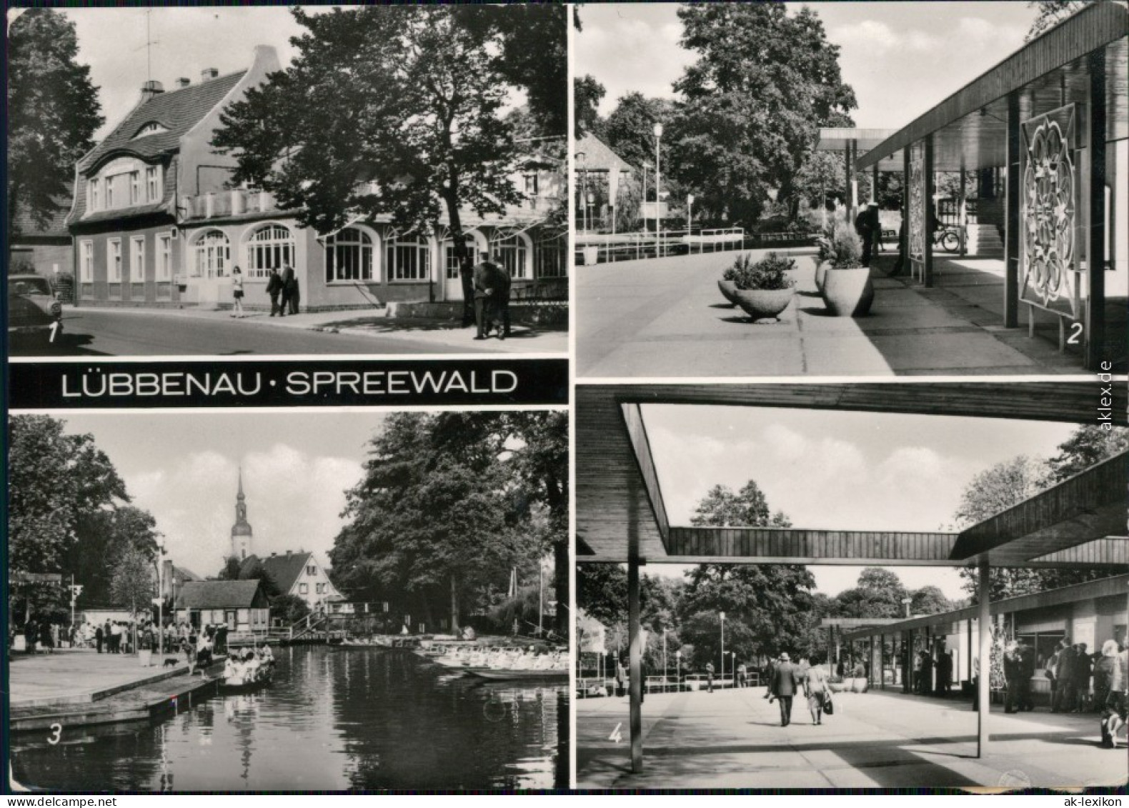 Lübbenau (Spreewald) Lubnjow HO-Gaststätte "Zum Grünen Strand Der Spree" 1978 - Luebbenau