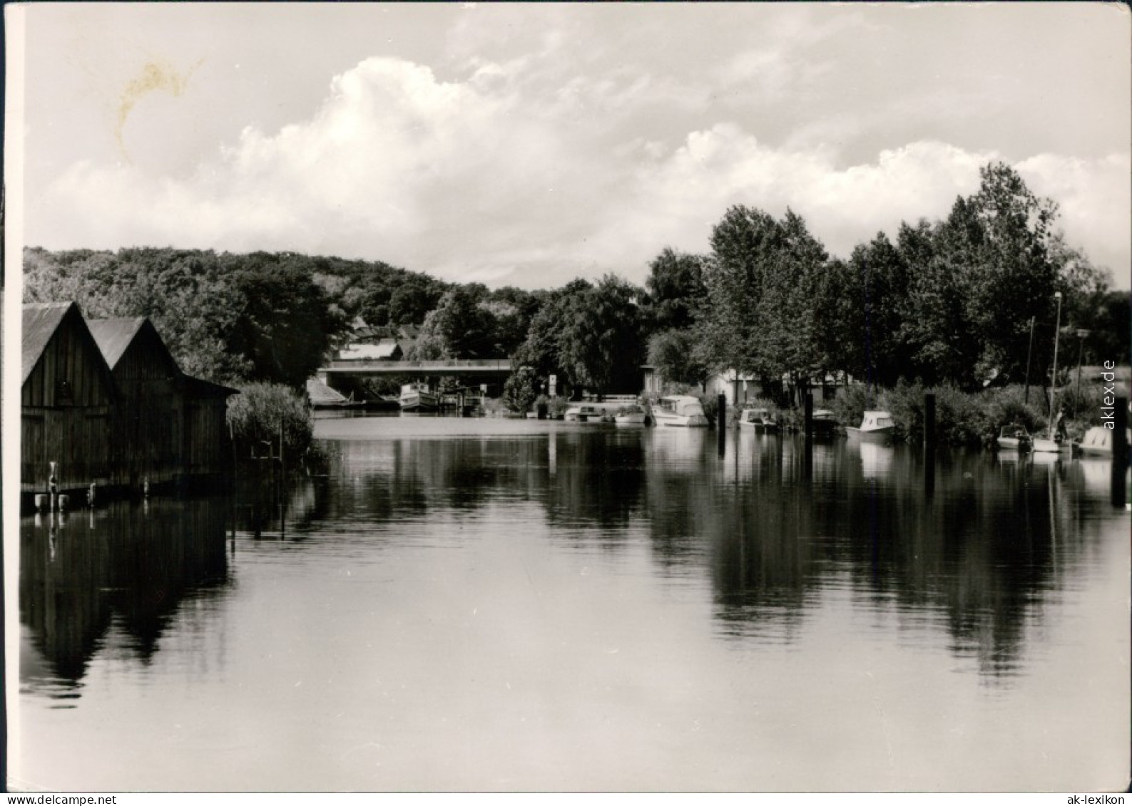 Ansichtskarte Plau (am See) Elde, Elderbrücke 1977 - Plau