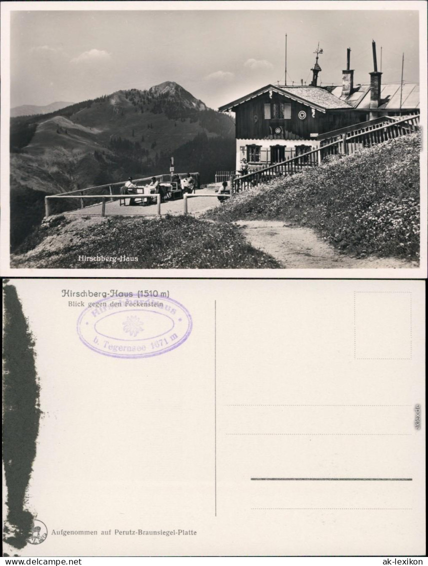 Ansichtskarte Lenggries Partie Am Hirschberg-Haus 1932  - Lenggries