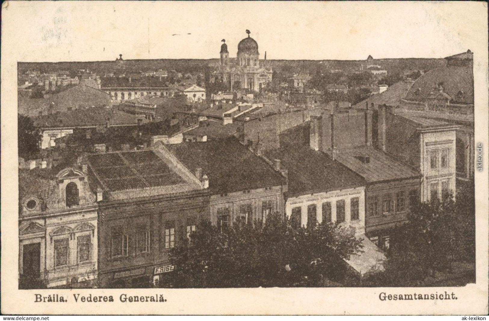 Ansichtskarte Braila Brăila Blick über Die Stadt 1915  - Romania