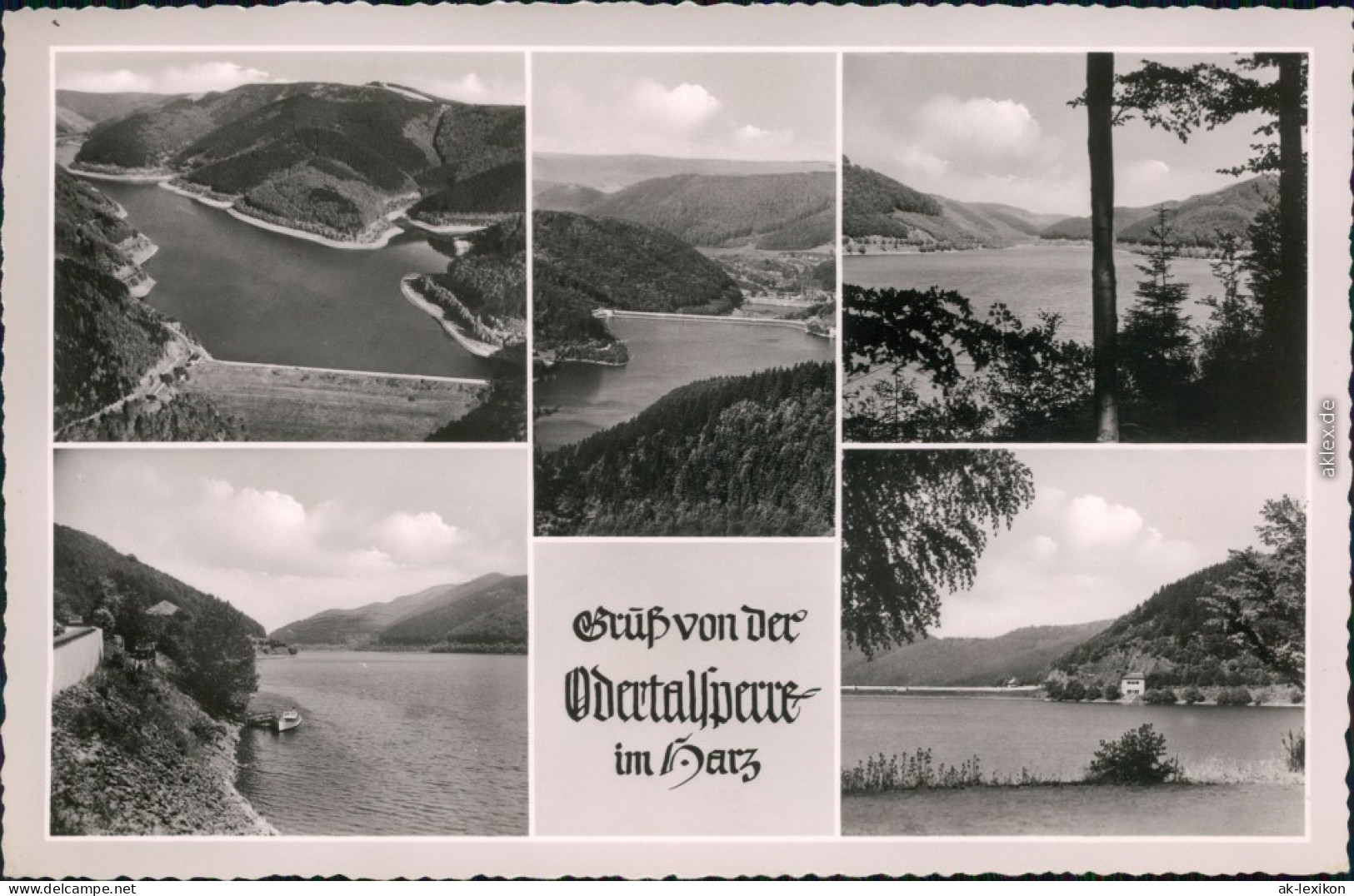 Ansichtskarte Bad Lauterberg Im Harz Odertalsperre 1960 - Bad Lauterberg