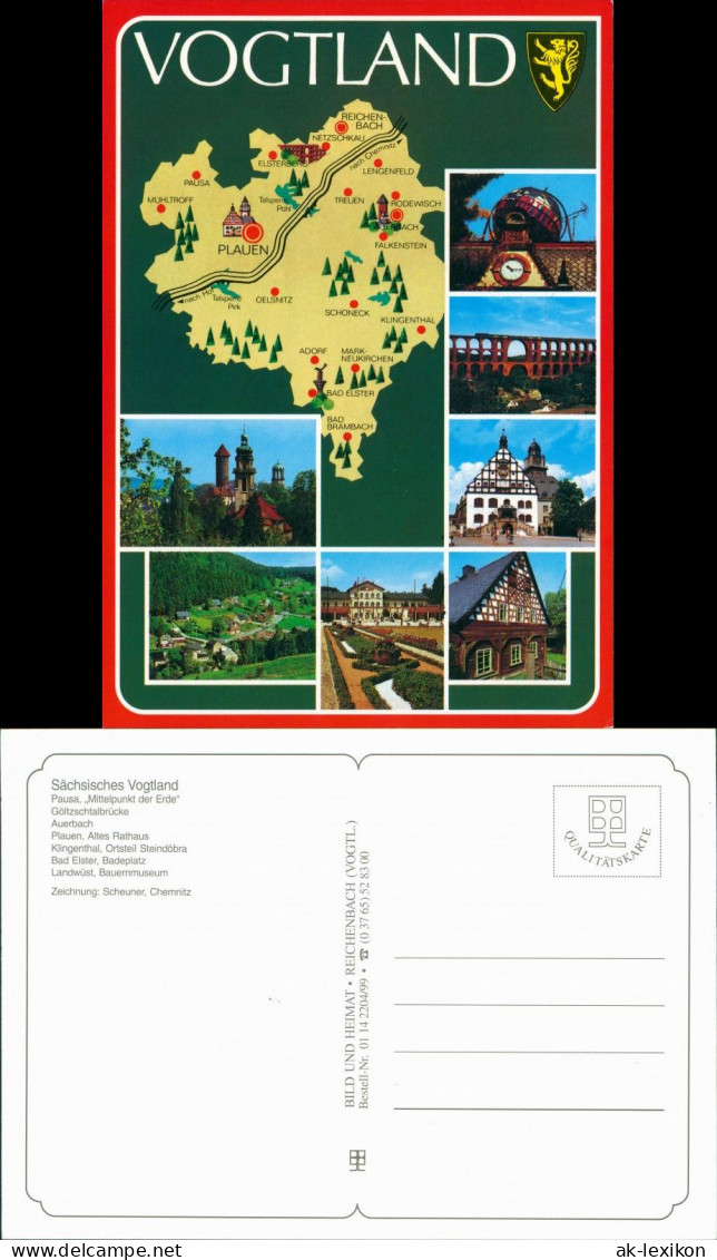 Pausa (Vogtland)-Pausa-Mühltroff Pausa - "Mittelpunkt Göltzschtalbrück 1995 - Plauen