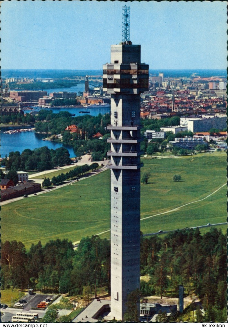 Postcard Stockholm Kaknästomet 155 M. Luftbild 1978 - Sweden