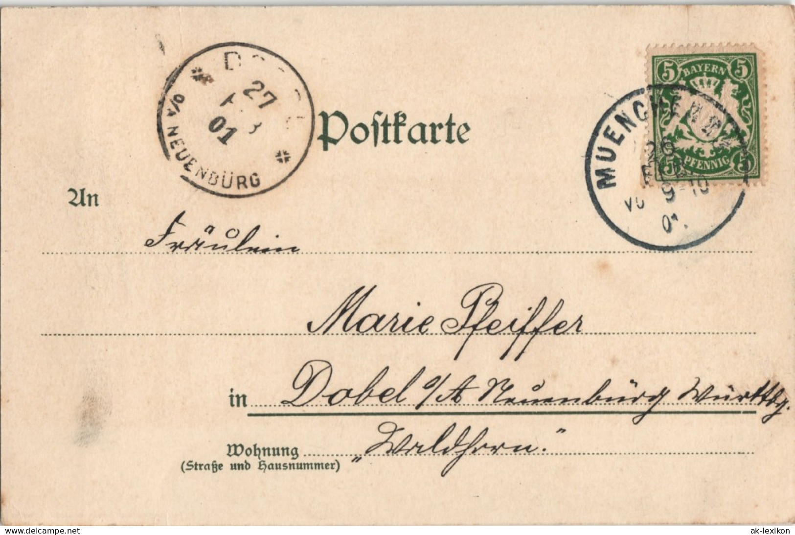 Ansichtskarte München Siegestor Strassen Partie Color, Künstlerkarte 1901 - München