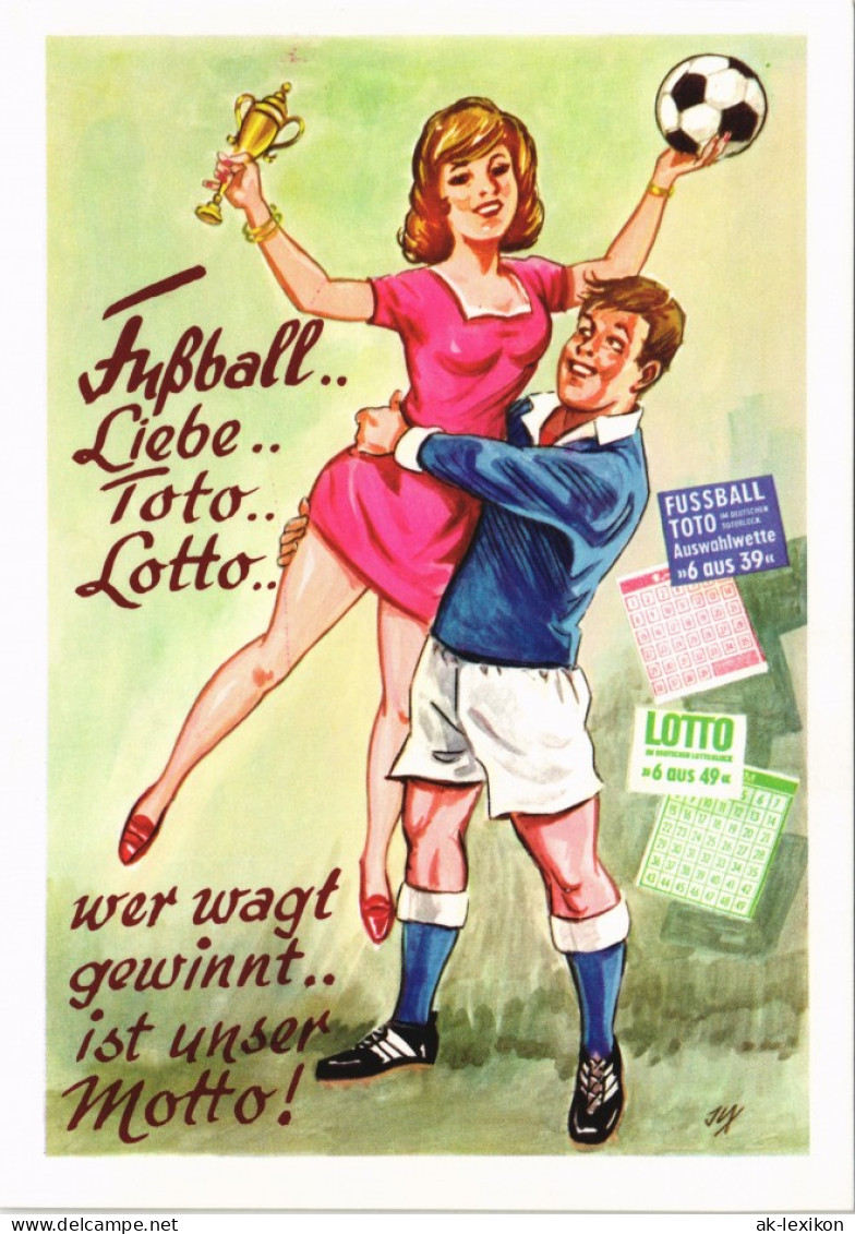 Fußball.. Liebe.. Toto.. Lotto.. Wer Wagt Gewinnt.. Ist Unser Motto! 1980 - Humor