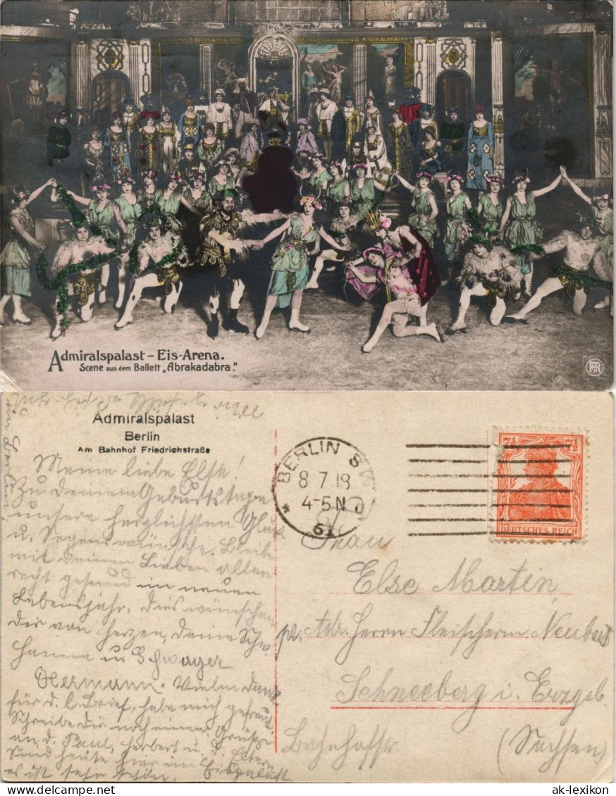 Ansichtskarte Mitte-Berlin Admiralspalast Balett Szene 1918 - Mitte