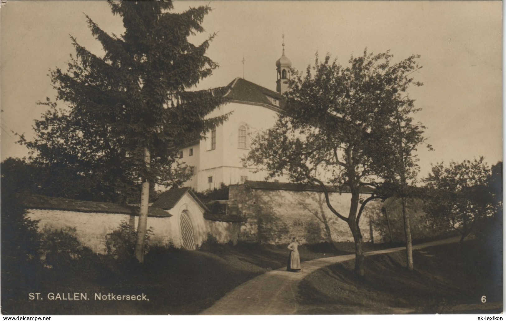 St. Gallen Sogn Gagl / St-Gall Haus Ansicht Partie Notkerseck 1920 - Sonstige & Ohne Zuordnung