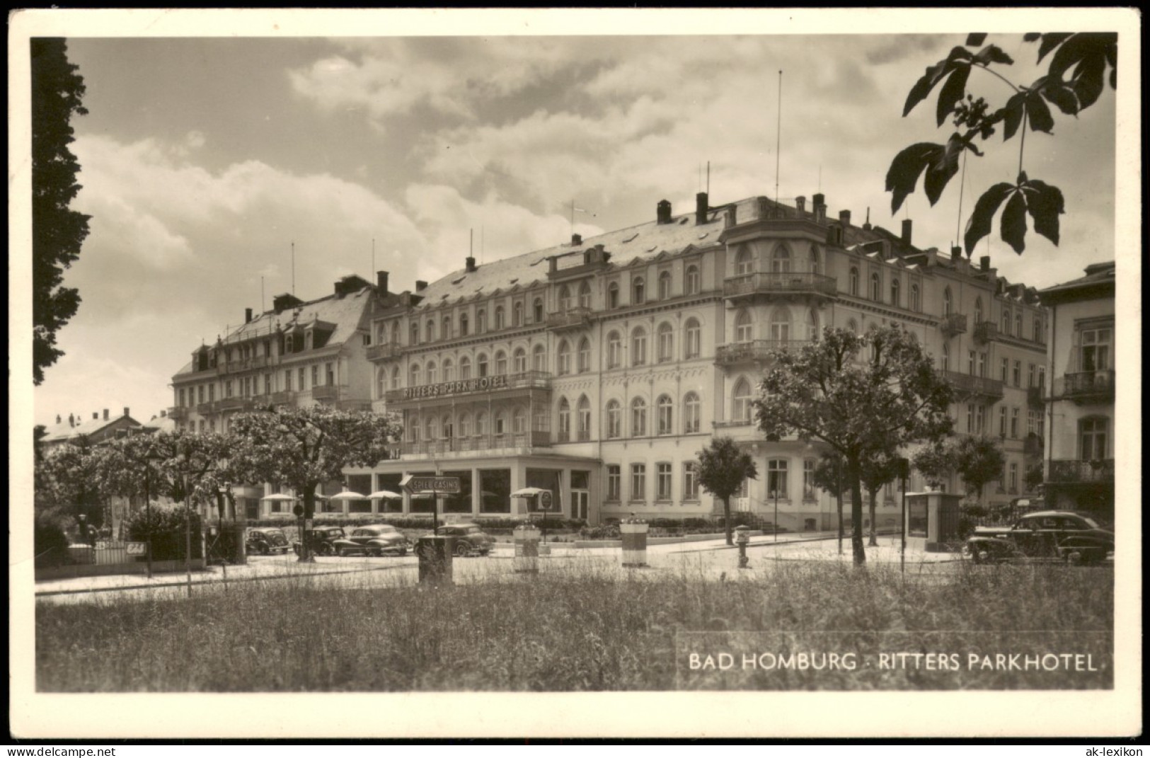 Ansichtskarte Bad Homburg Vor Der Höhe Ritters Parkhotel 1964 - Bad Homburg