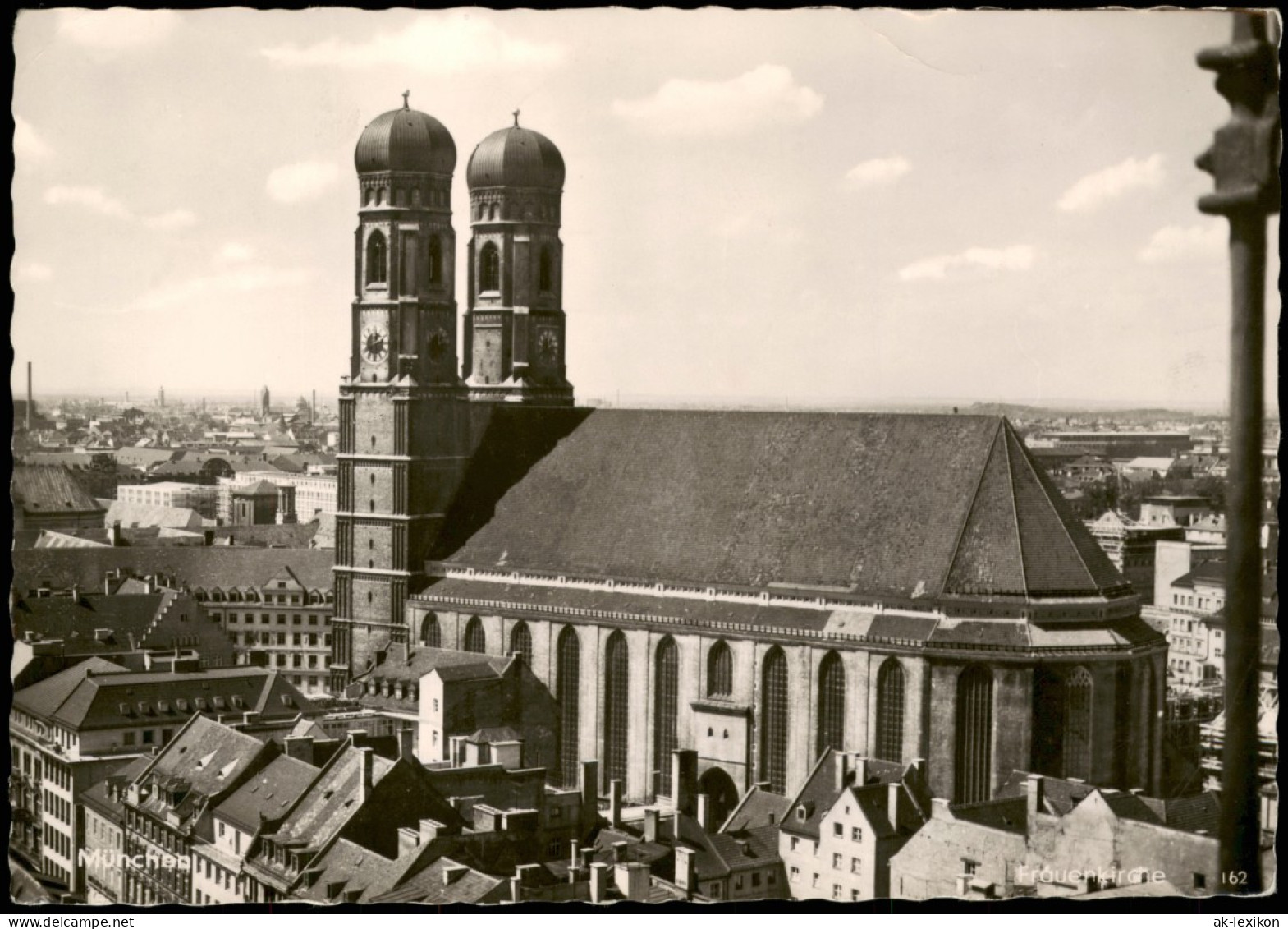 Ansichtskarte München Stadt Panorama Mit Der Frauenkirche 1956 - München