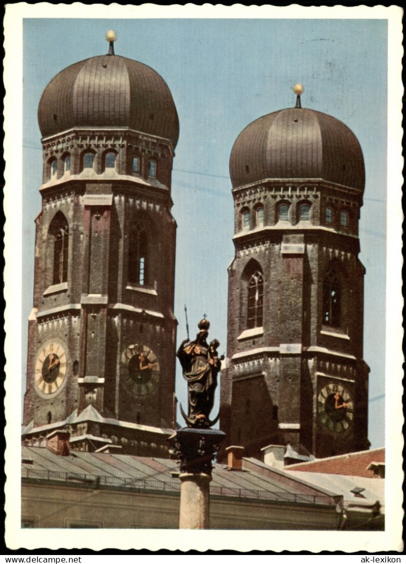 Ansichtskarte München Frauenkirche 1967 - München