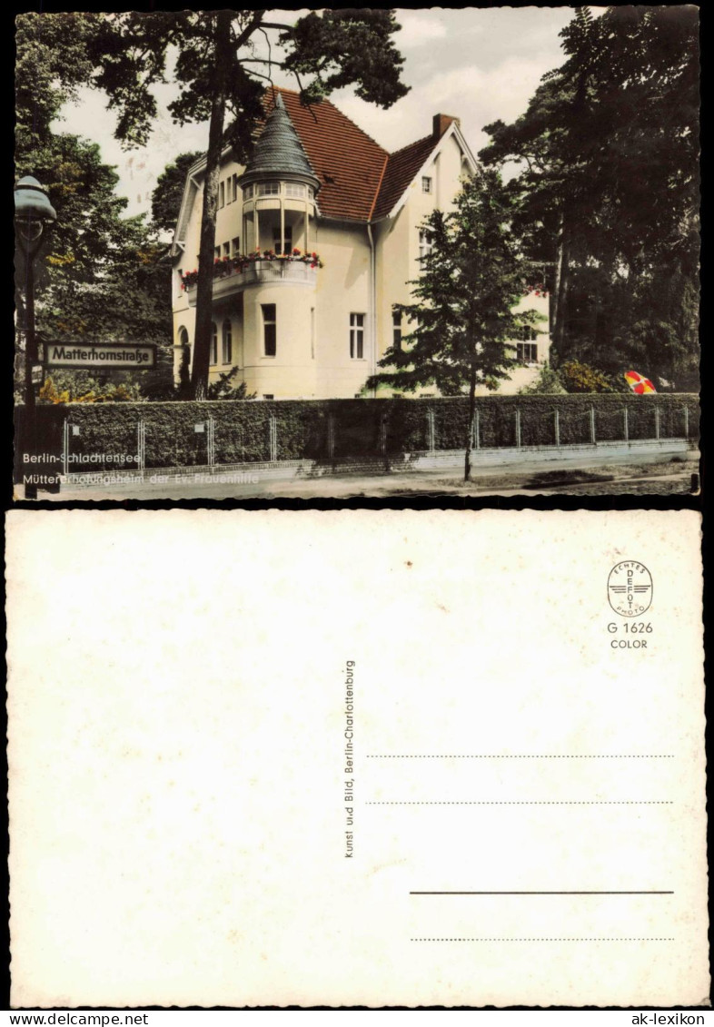 Schlachtensee-Berlin Müttererholungsheim Ev. Frauenhilfe Matterhornstraße 1960 - Zehlendorf