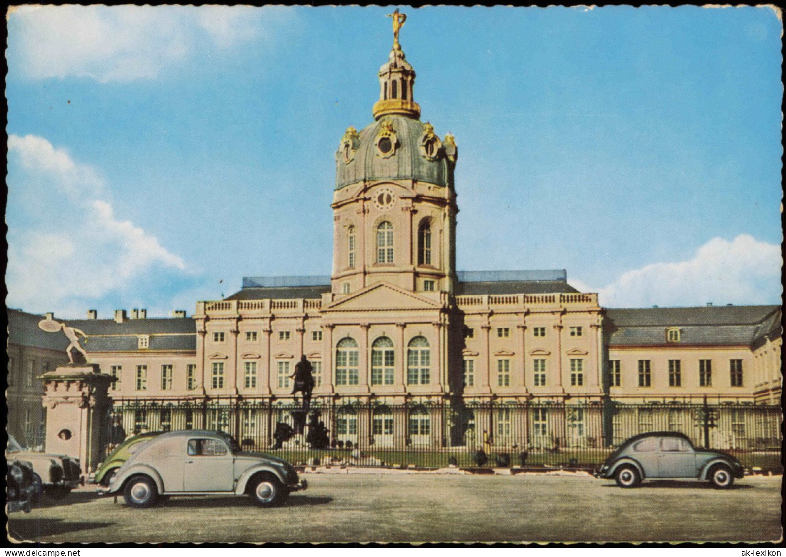 Charlottenburg-Berlin Charlottenburger Schloss, Autos, Volkswagen VW Käfer 1960 - Charlottenburg