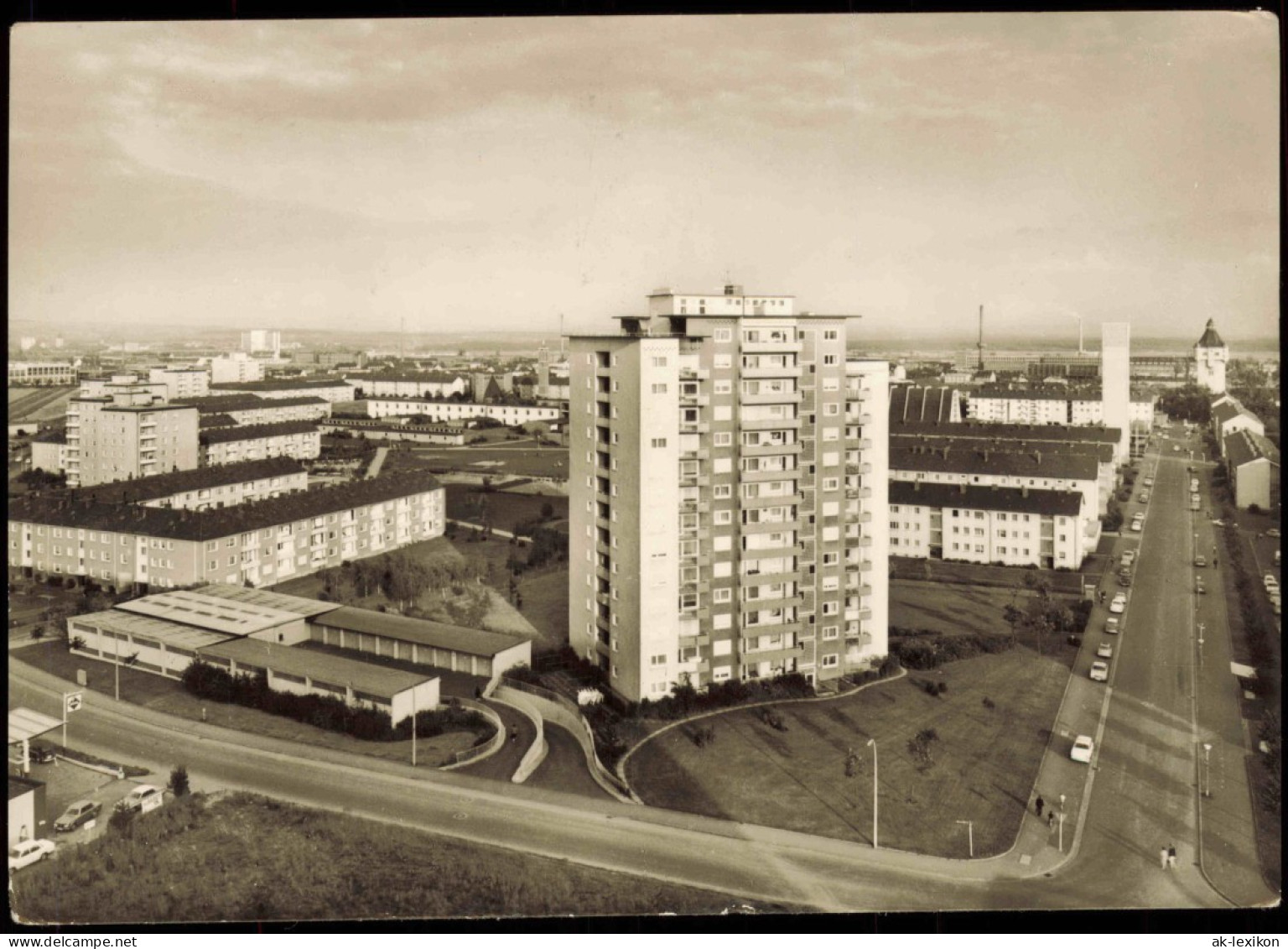 Schweinfurt Stadtteilansicht Siedlung Bergl Aus Der Vogelschau-P. 1971 - Schweinfurt