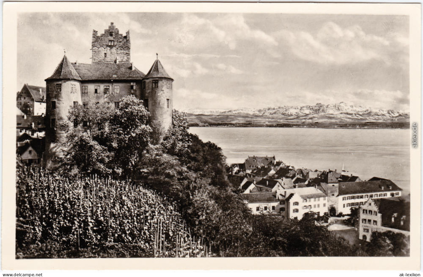 Meersburg Burg Meersburg Foto Ansichtskarte 1965 - Meersburg