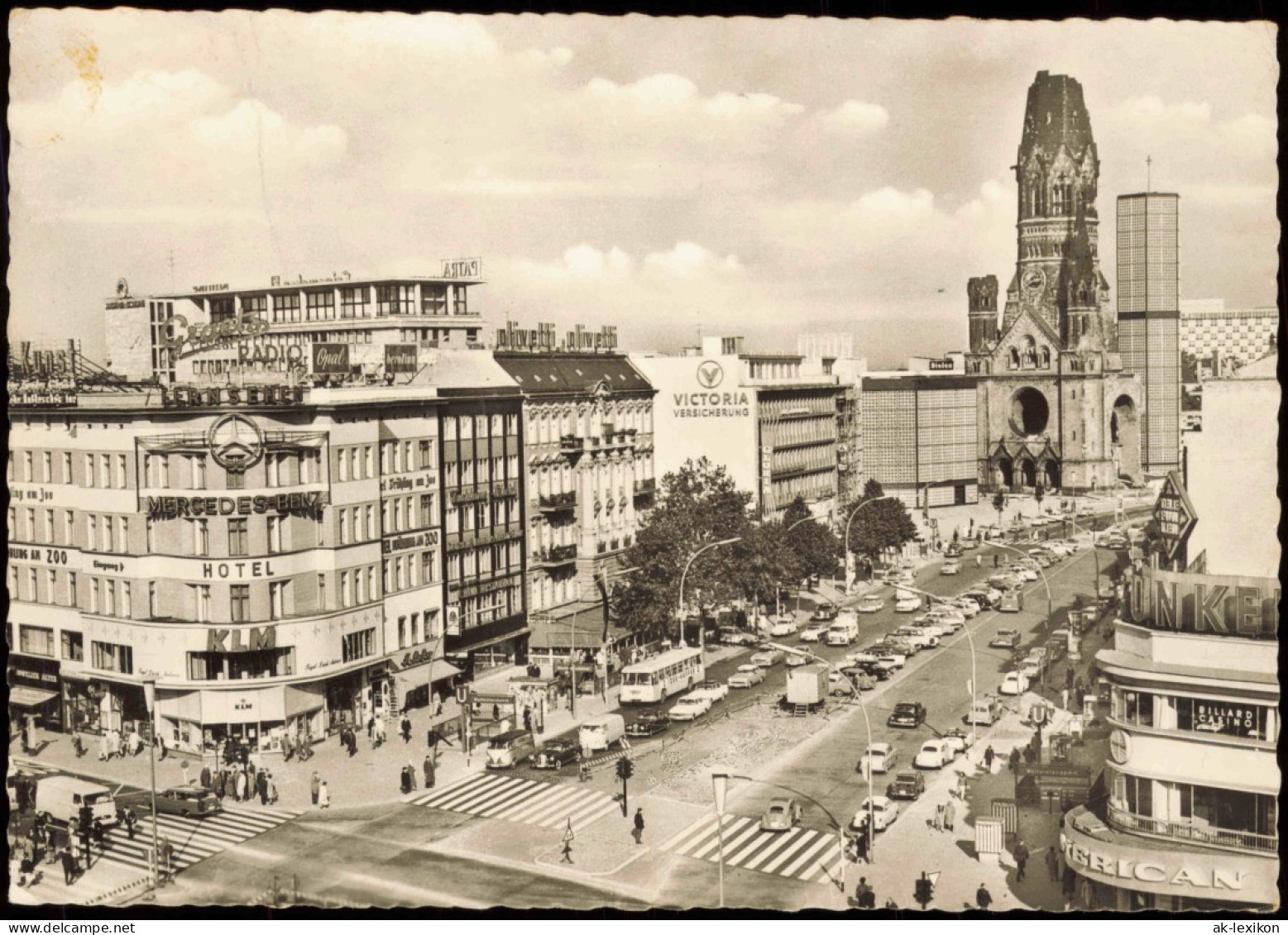 Charlottenburg-Berlin Belebter Stadtteil Mit Kurfürstendamm 1963 - Charlottenburg