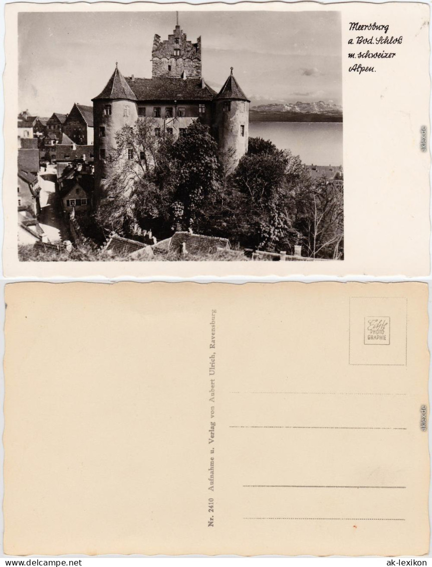 Meersburg Altes Schloß Foto Ansichtskarte 1955 - Meersburg