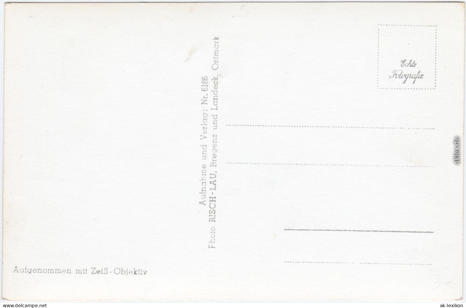 Gaschurn Groß-Litzner Groß-Seehorn Foto Ansichtskarte Vorarlbergl 1934 - Other & Unclassified