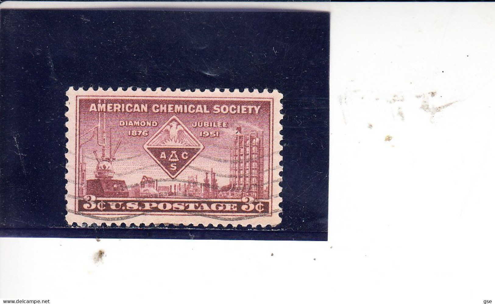 STATI UNITI 1951 - Yvert  553° -  Chemical - Used Stamps
