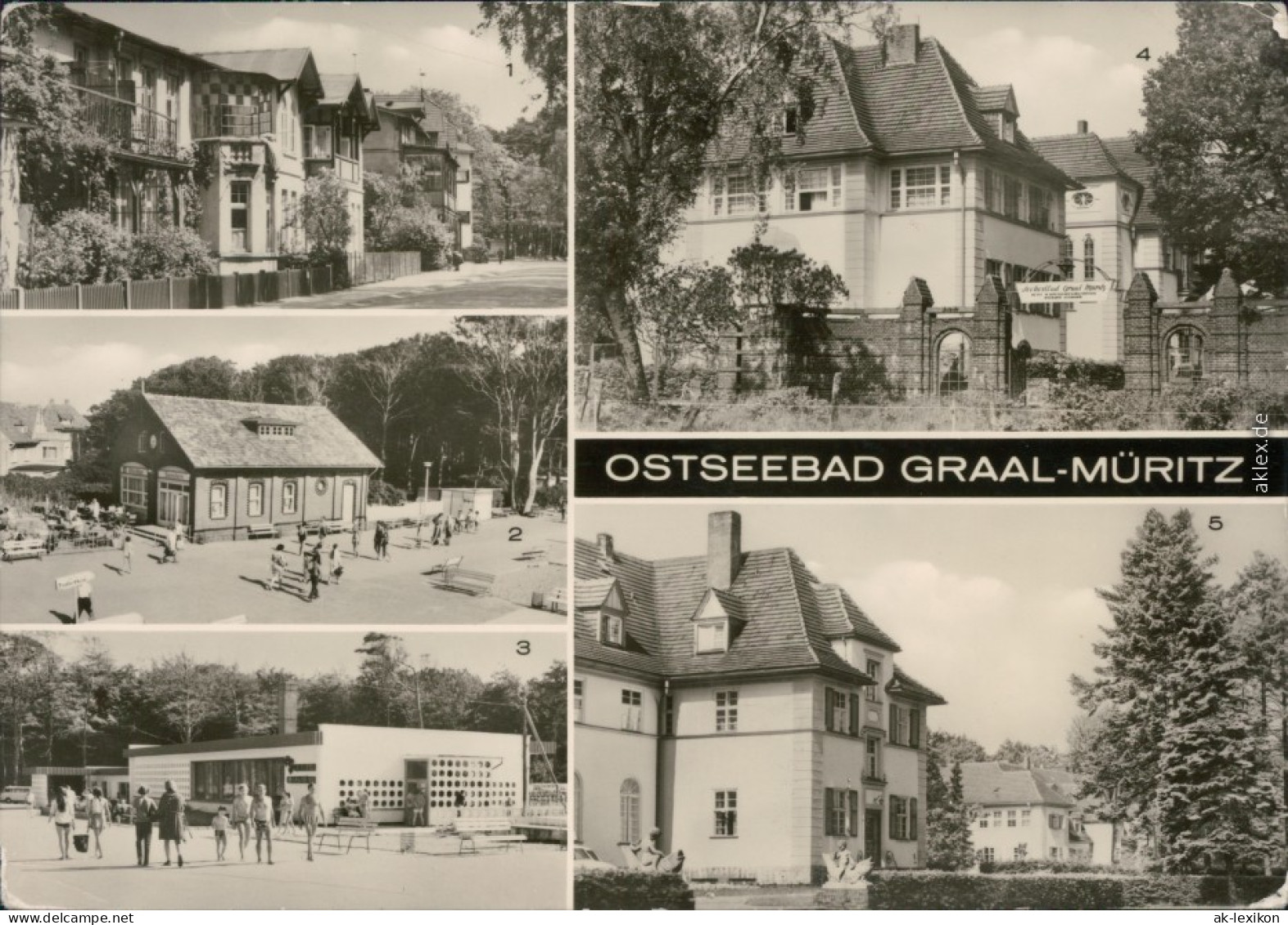 Graal-Müritz Karl-Marx-Straße, Milchbar - Seestern, Broiler-Gaststätte 1978 - Graal-Müritz