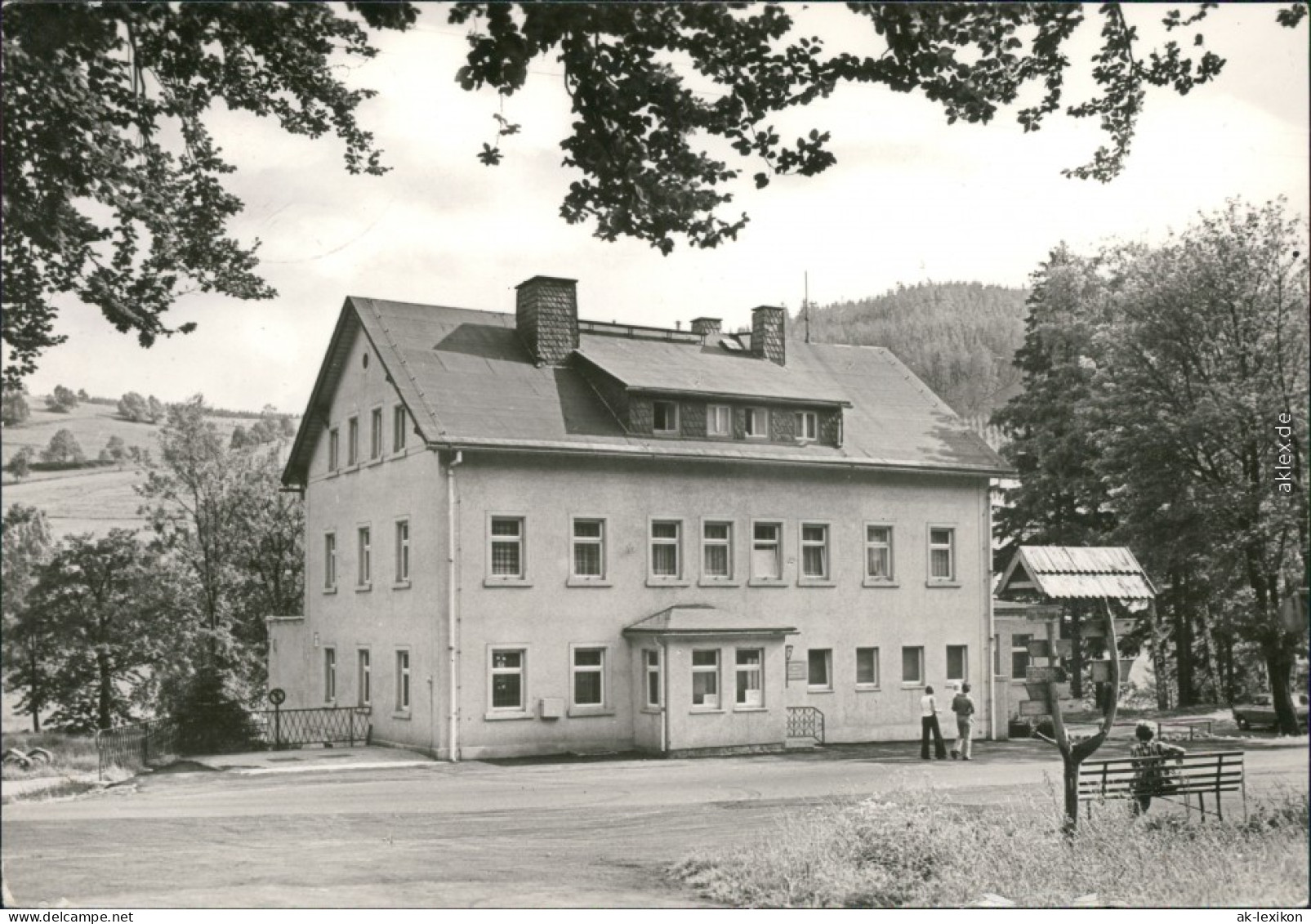 Ansichtskarte Rechenberg-Bienenmühle Ferienheim-Haus Des Handwerks 1977 - Holzhau