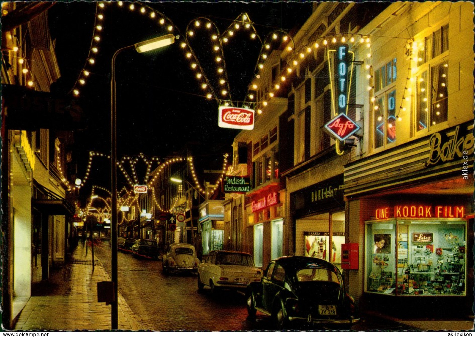 Ansichtskarte Zandvoort De Kerkstraat 1978 - Zandvoort