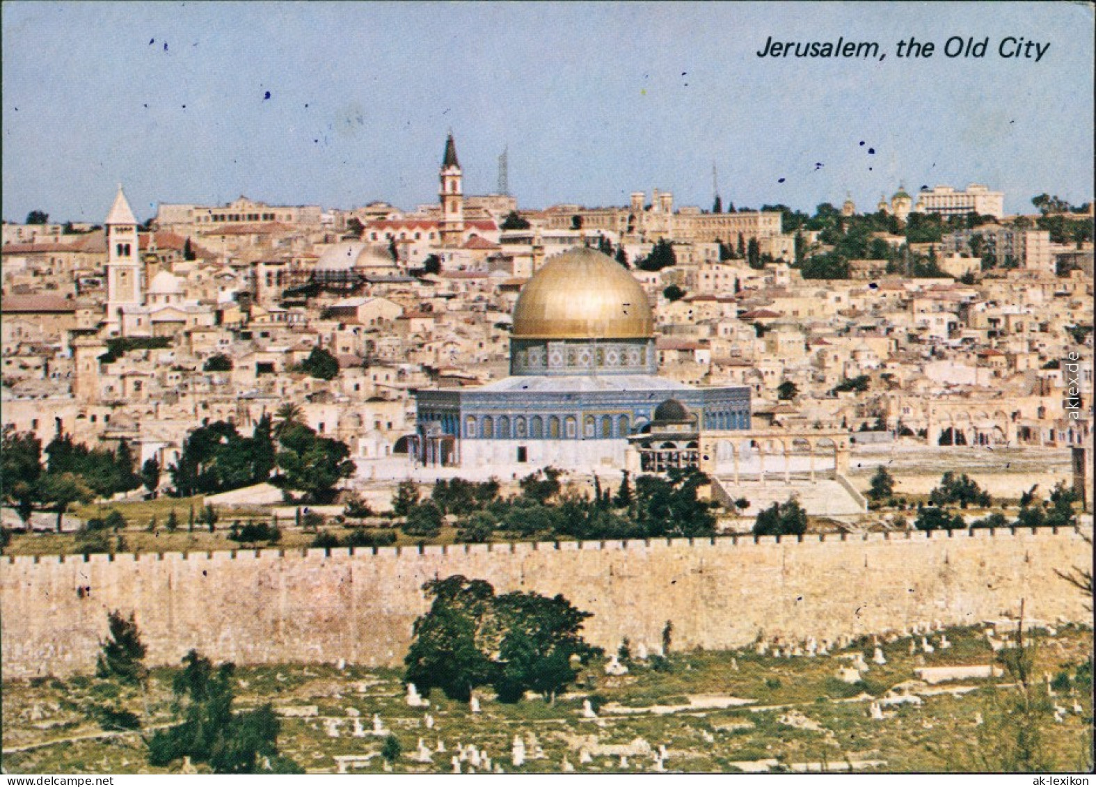 Postcard Allgemein Die Alte Stadt 1990  - Israël