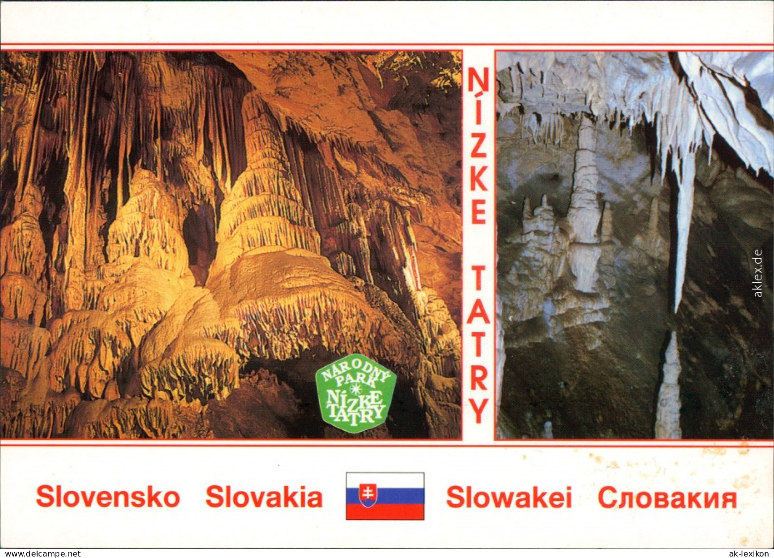 Slovensko (Žilinský Kraj) Nizke Tatry/Niedere Tatra; Tropfsteinhöhle 2000 - Slovaquie