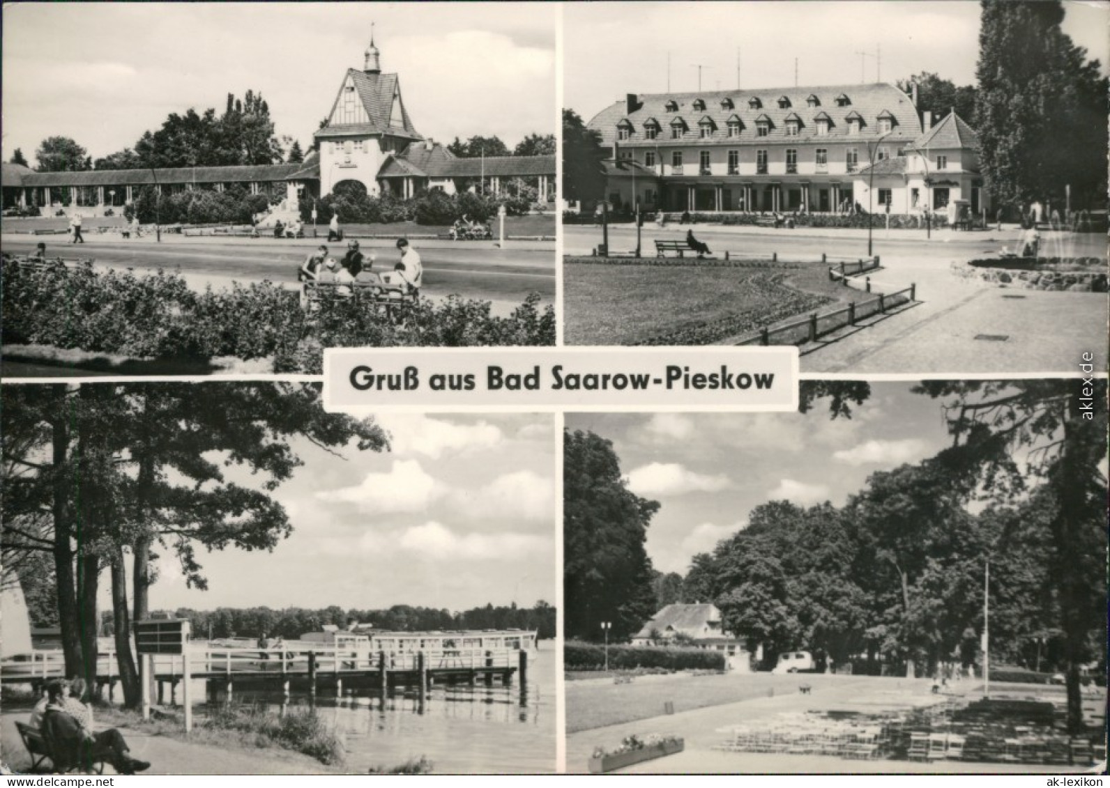 Ansichtskarte Pieskow-Bad Saarow Kurhaus, Scharmützelsee 1971 - Bad Saarow