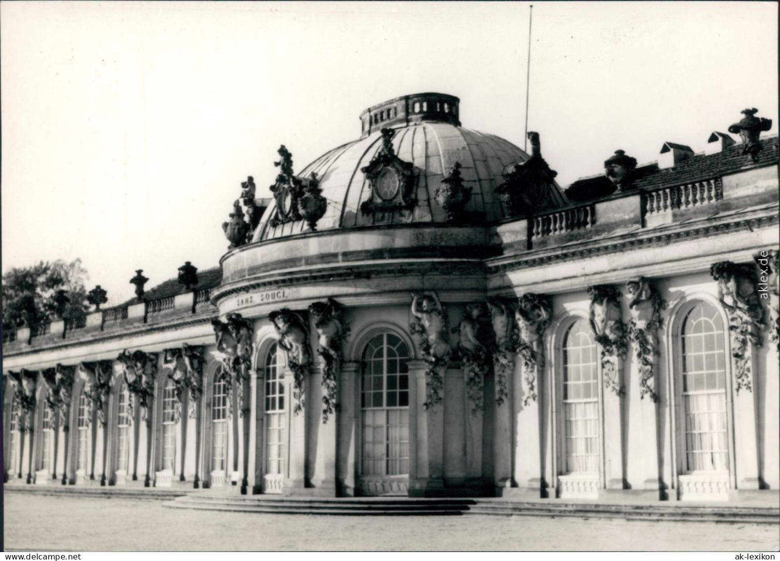 Ansichtskarte Ansichtskarte Potsdam Schloss Sanssouci 1971 - Potsdam