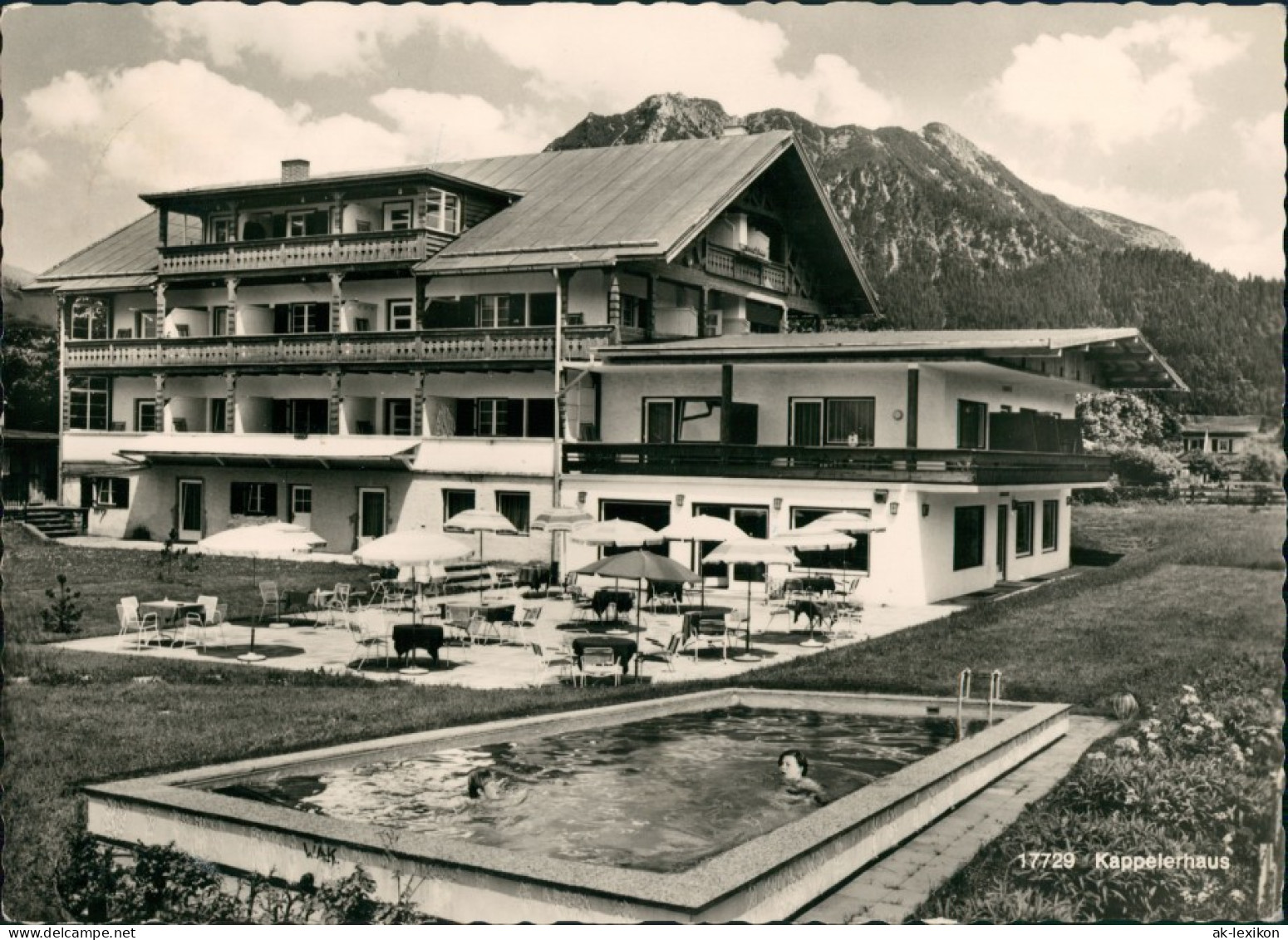 Ansichtskarte Oberstdorf (Allgäu) Hotel-garni Kappeler Höhe 1967 - Oberstdorf