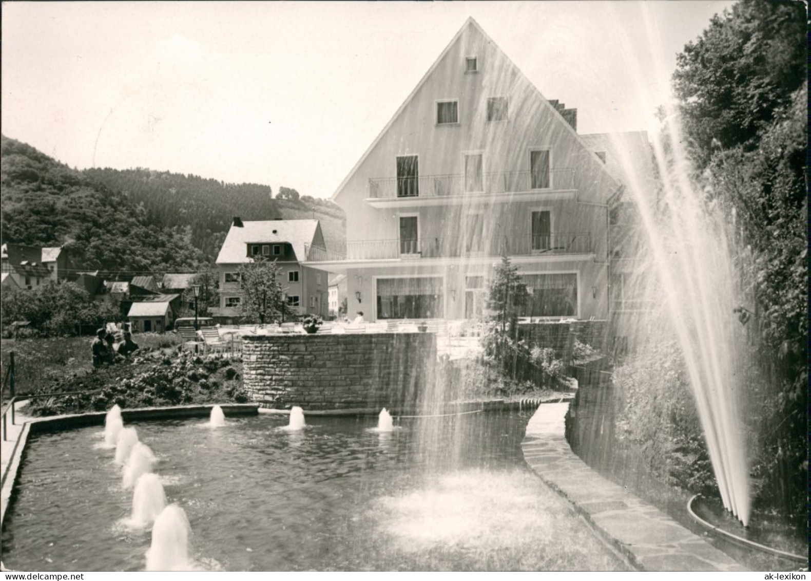 Ansichtskarte Bad Bertrich Hotel Alte Mühle 1964 - Bad Bertrich
