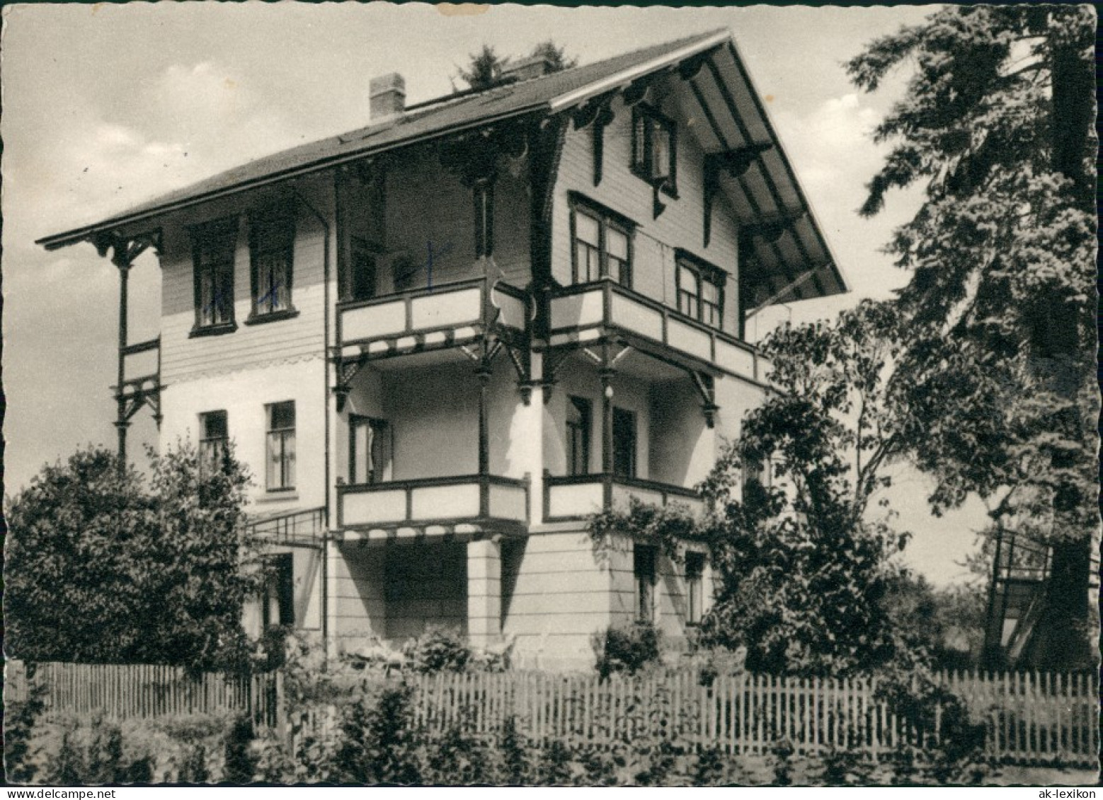 Ansichtskarte Bad Sooden-Allendorf Haus Barbara 1958 - Bad Sooden-Allendorf