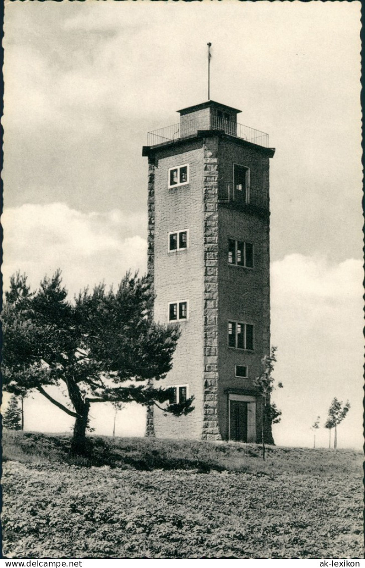 Ansichtskarte Bad Hersfeld Robert-Heil-Turm 1961 - Bad Hersfeld