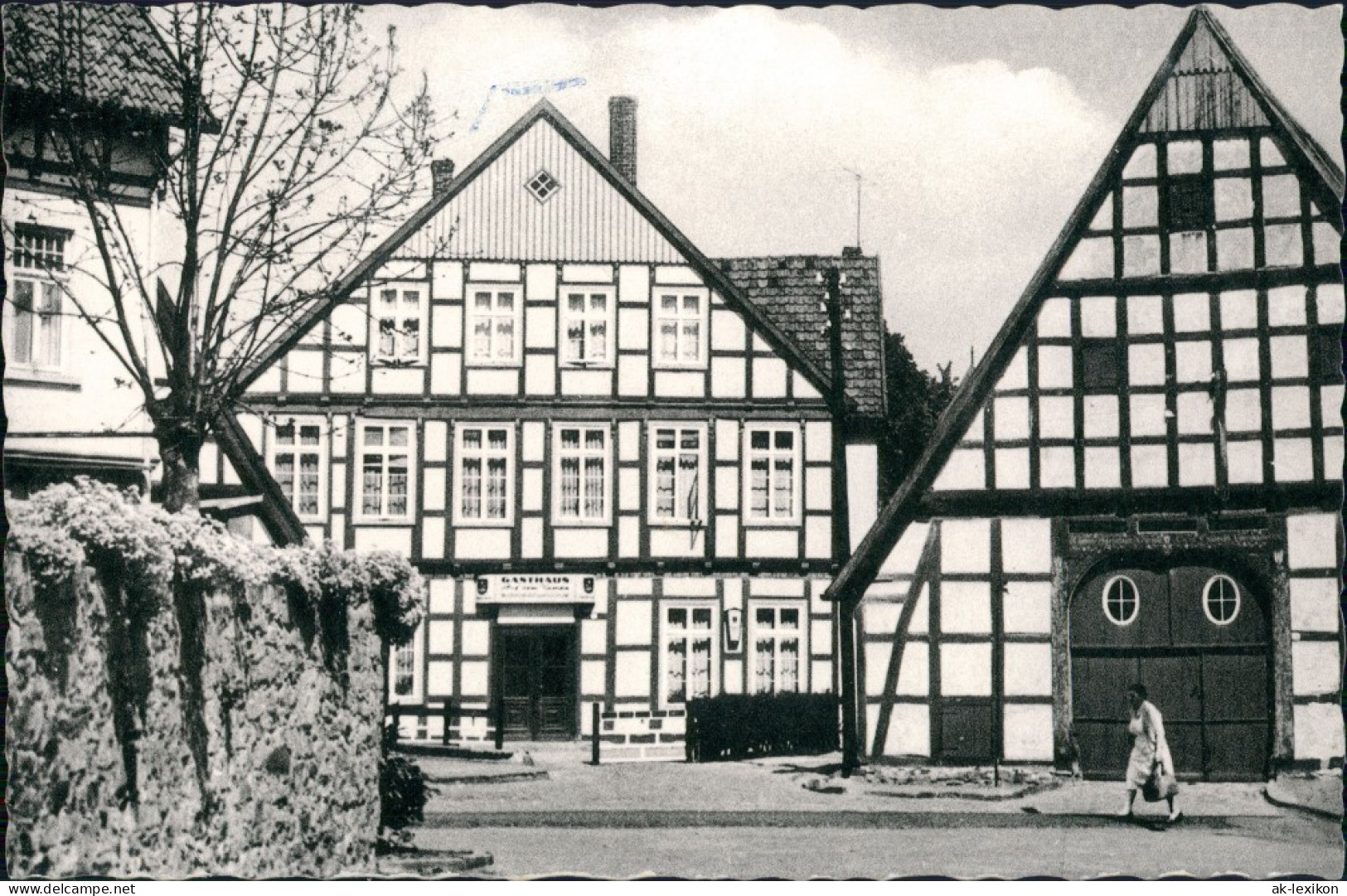 Ansichtskarte Bad Essen Gasthaus Auf Der Kampe 1963 - Bad Essen