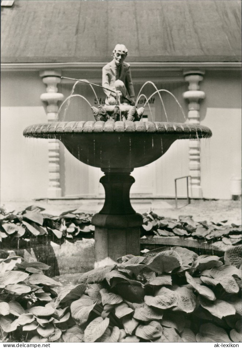 Brandenburg An Der Havel Fritze Bollmann Brunnen Wasserspiele DDR AK 1981 - Brandenburg