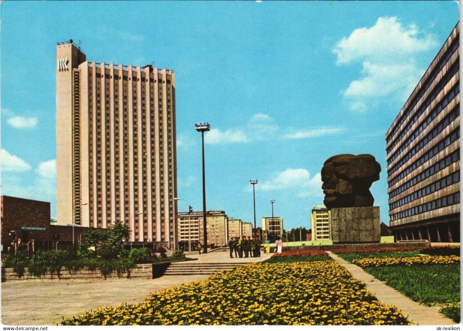 Ansichtskarte Chemnitz Interhotel "Kongreß" 1975 - Chemnitz