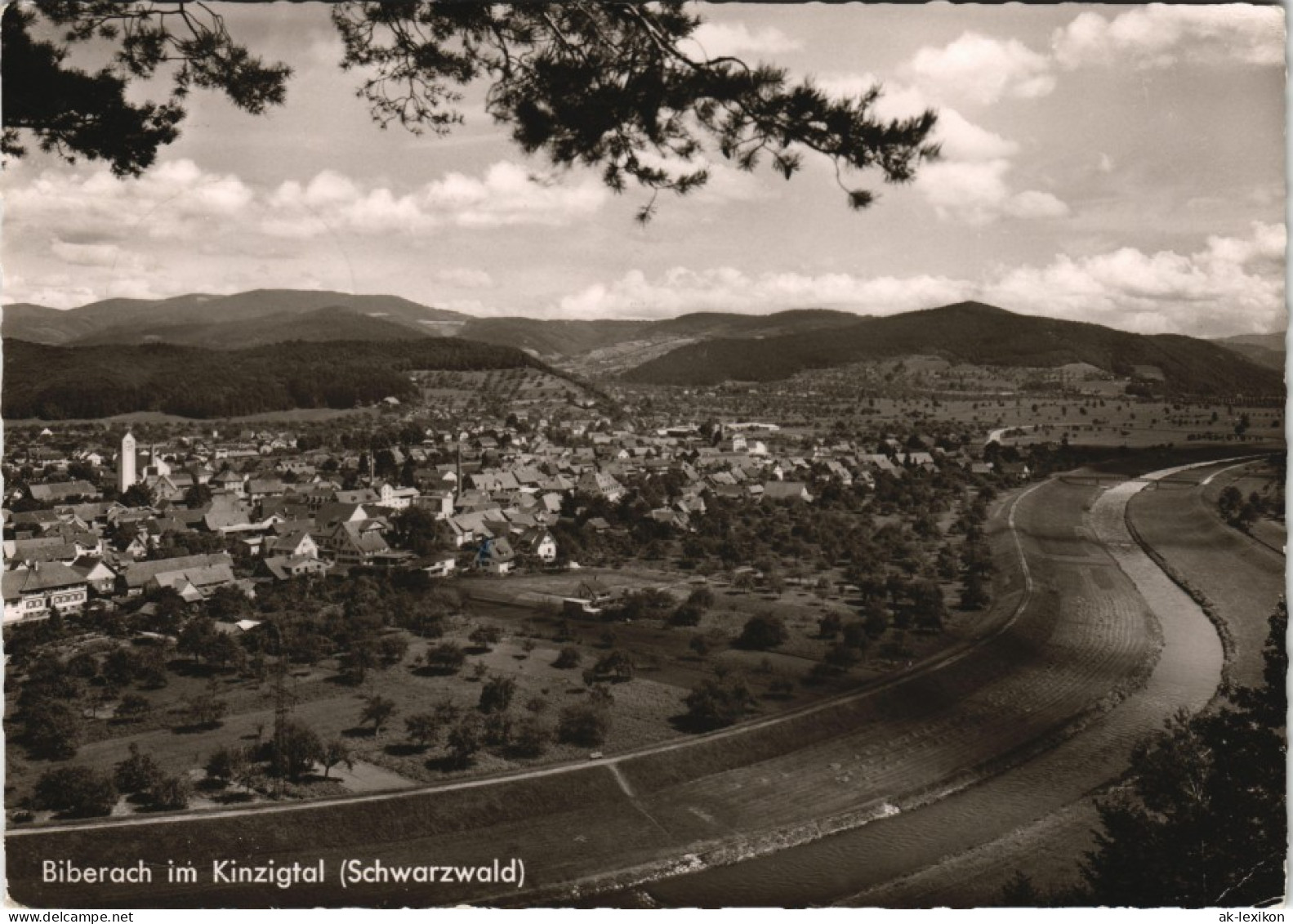 Ansichtskarte Biberach An Der Riß Blick Auf Die Stadt 1964 - Biberach